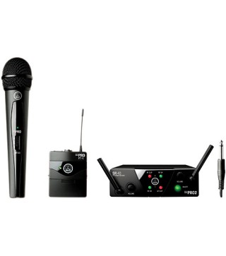 AKG WMS40 Mini Vocal & Instrument Wireless System 